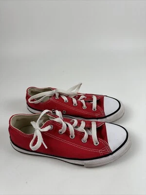 Converse Chuck Taylor All Star Rojo Buey Zapatos Informales Tenis Juveniles Talla 3 3J236 Foto 1 de 4