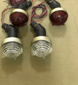 NOS LAND ROVER MILITARY SERIES SIDE AND STOP LAMPS SET - Picture 1 of 1