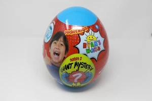 Ryan's World Series Blue Mystery Giant Micro Mega Egg Toy Surprise Rare NEW - Picture 1 of 4
