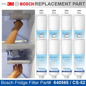 8X CS-52 Compatible Water Filter Bosch 640565 - Picture 1 of 7