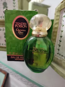 Christian Dior Tendre Poison EDT 20ml from 30ml Vintage 1990s Badly Marked Box - Foto 1 di 5