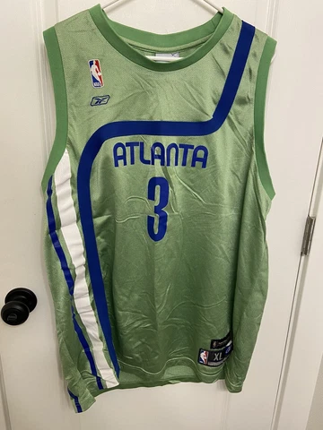 Vintage Reebok Nike NBA Atlanta Hawks jersey Extra large shareef Cover