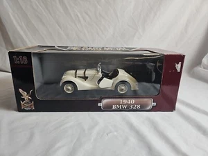 1940 BMW 328 Die-cast Car Red Convertible Roadster Yat Ming/Road Signature #O - Picture 1 of 6