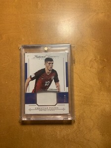 2018 National Treasures Christian Pulisic “Treasured Threads” Game Worn /99