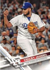 2017 Topps #618 Kenley Jansen NM-MT Dodgers