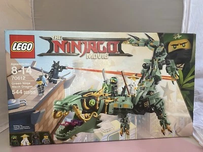 La LEGO Ninjago Película Green Ninja Mech Dragon (70612) Nuevo y Sellado de Fábrica Foto 1 de 4