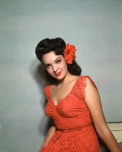 Linda Darnell Breathtaking Glamour 1940's Pose red dress 16x20 Fine Art Photo - Picture 1 of 1