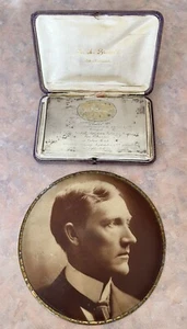 Minnesota Gov John Lind Silver Invite San Francisco Swedish Patriot League 1899 - Foto 1 di 10