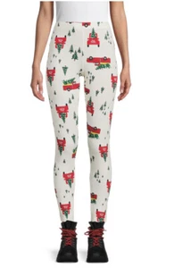 Neu mit Etikett Junior No Boundaries Urlaub Legging Weihnachtsbaum Trucks Gr: S, 3X - Bild 1 von 5