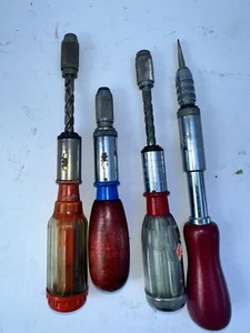 Vintage Spiral Drills Craftsman Spiralux General Dunlap - Picture 1 of 4