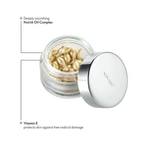 NOVAGE Intense Nourishment Gesichtsöl Kapseln 30 Stück Nutri6 Öl Komplex Vit E - Bild 1 von 5