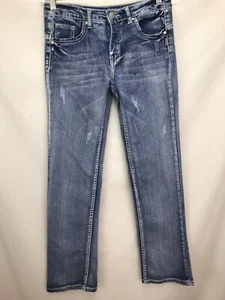 Silver Jeans Tammy 1102 Girls Size 16 27x28 Blue Denim Slim Bootcut  Jeans - Picture 1 of 12