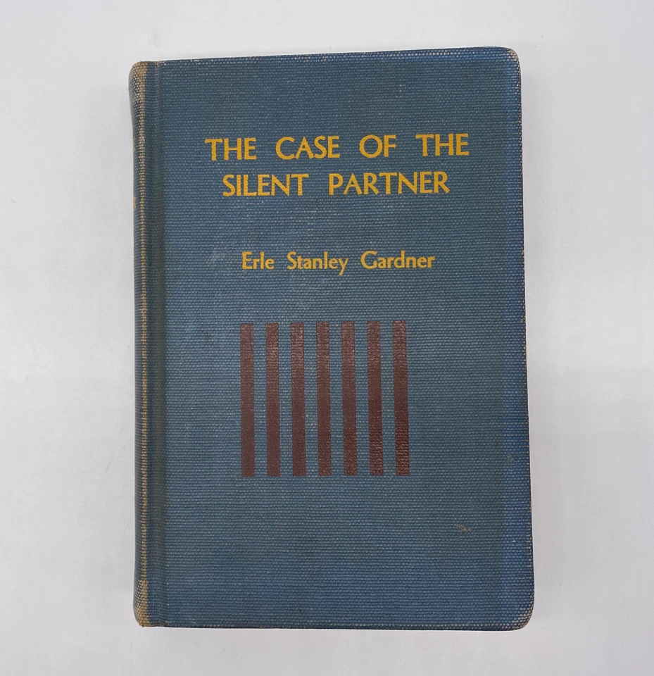 1940 The Case Of The Silent Partner Antique Hardcover By Erle Gardner Foto 1 de 4