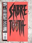 Sabertooth #1 Death Hunt  Die Cut Cover 1st Print VF+ Marvel Comics 1993 Hama