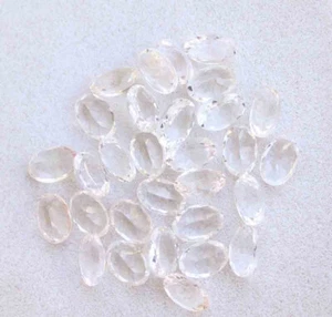 Lote de piedras preciosas sueltas corte facetado forma ovalada morganita natural de 12,70 quilates 4*6 mm - Imagen 1 de 3