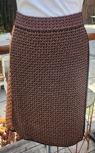 Rag & Bone Metallic Lurex Strickrock Gr. Small - Bild 1 von 4