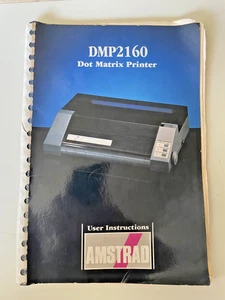 DMP2160 User Instruction Manual for AMSTRAD Printer 1985 - Vintage 2nd Edition - Picture 1 of 9