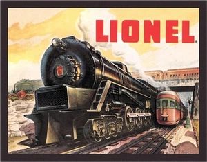 Lionel Trains 5200 Blechschild Wanddekor 12,5" x 16" Made in USA - Bild 1 von 2
