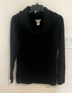 Suéter Sundance Cashmere Cuello Capucha Negro Talla XS - Imagen 1 de 14