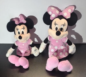 Disney Mini Mouse Singing Talking Plush 12in & 9in Stuffed Animal -Set of 2 - Picture 1 of 6
