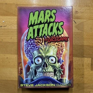 Mars Attacks The Dice Game Steve Jackson Games - Picture 1 of 6