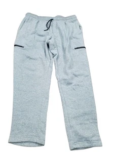 LEG3ND Joggers Men's Small Gray Drawstring Sweatpants Casual - Picture 1 of 5