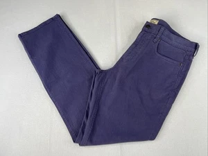 J Crew Jeans Herren 34x32 770 Slim Straight Stretch Garment Dye Einfarbig Neu - Bild 1 von 10