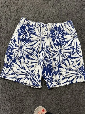 Express Hombre Bañador Azul Con Flores Talla M  Foto 1 de 4