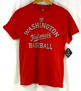 Camiseta Roja Manga Corta Bryce Harper MBL de los Nacionales de Washington M Nueva - Imagen 1 de 10