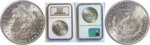 1904-S $1 Morgan Dollar NGC MS-63 - Picture 1 of 3