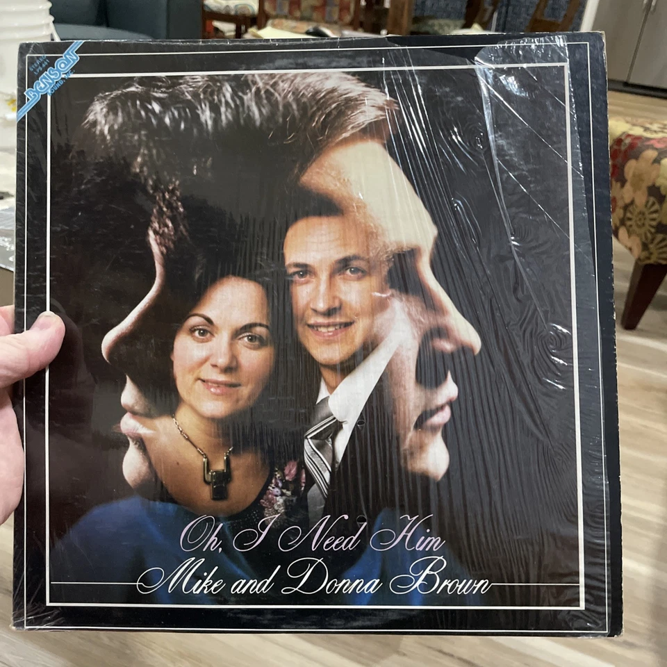 MIKE & DONNA BROWN Gospel LP Oh I Need Him Benson LPS 441 - Image 1 of 4
