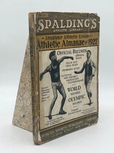 Spalding’s Athletic Almanac James Sullivan American Sports Olympic Records 1927 - Picture 1 of 8