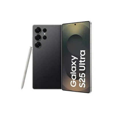 Samsung Galaxy S25 Ultra - 256GB - Titanium Black (Dual SIM) SM-S938B/DS - Bild 1 von 4