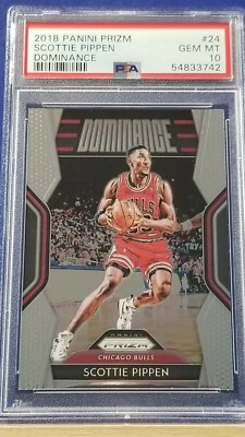Scottie Pippen - 2018 Panini Prizm Dominance PSA 10   Foto 1 de 2