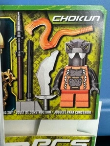 LEGO 9591 NINJAGO Minifigura Chokun + Spinner + Tarjeta, Nuevo - Imagen 1 de 3