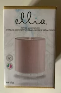 Homedics Ellia Portable Ultrasonic Aroma Diffuser Color Changing 6 Hr Run Time - Picture 1 of 6