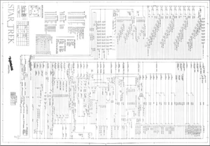 Gottlieb STAR TREK Pinball Pinball Electric Diagram - COPY! - Picture 1 of 1