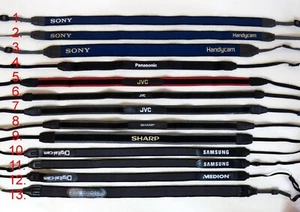 Gürtel Schultergurt Kameragurt: Sony, Panasonic, JVC, Sharp, Samsung, Medion (A) - Bild 1 von 14