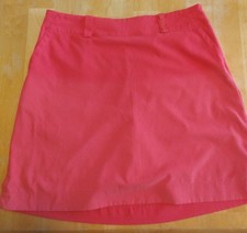 Nike Golf Athletic Skirt Skort Women's Bubble Gum Pink Fit Dry Tour size 12