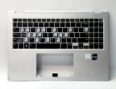 Lg Gram 16 16T90Q-K Palmrest Japanese,English  Keyboard For 2LNLJKA005  SILVER - Image 1 of 4