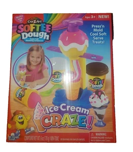 Cra-Z-Art Softee Dough Mold Ice Cream Craze! NEW Ages 3+ - Picture 1 of 2
