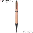 Sheaffer Prelude Brushed Copper Tone PVD Gunmetal Trim Fountain Pen Medium