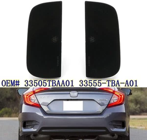 2x Smoke Lens 54-LED Rear Bumper Reflector Brake Light For 2016-2019 Honda Civic - Bild 1 von 12