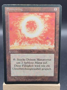 1x Sol Ring - German - FBB - EDH - Vintage - Modern #2614 - Picture 1 of 2