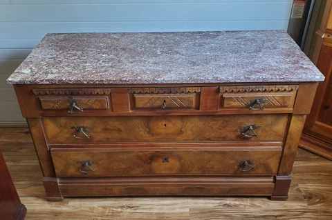 Marble Top Chest Of Drawers Sideboard Cover