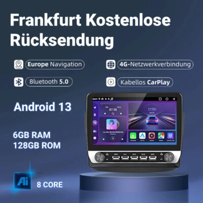 Carplay Android13 Autoradio Für Benz Vito Viano W639 2003-2015 GPS Nav WIFI 128G - Bild 1 von 4