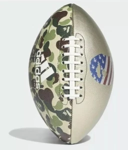 Balón de fútbol americano Adidas X Bape Super Bowl raro en mano envío gratuito - Imagen 1 de 1