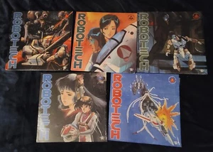 ROBOTECH LASERDISC VOLUME 1-5 EPISODES 1-20 ANIME SERIES GOOD CONDITION ENGLISH - Picture 1 of 21