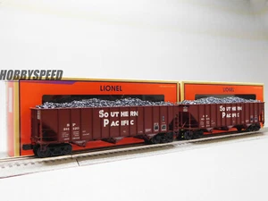 LIONEL SOUTHERN PACIFIC 100 TON HOPPER 2 PACK #481120 #481144 O GAUGE 2326129 - Picture 1 of 11