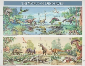 8 X US The World of Dinosaurs Stamps (1996) Scott # 3136 -AT FACE VALUE - Picture 1 of 1